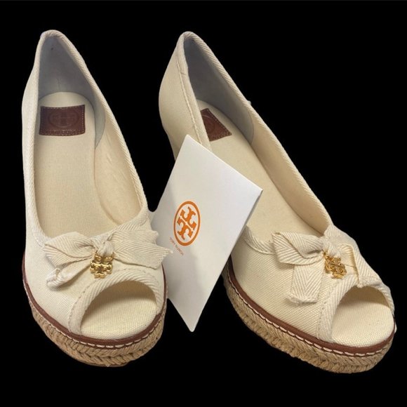 Brand New Authentic Tory Burch Wedges - Picture 1 of 4